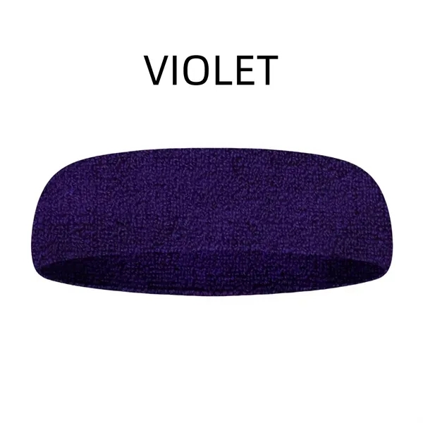Sports Headband Towel with Absorbent Sweatband for Workout 2