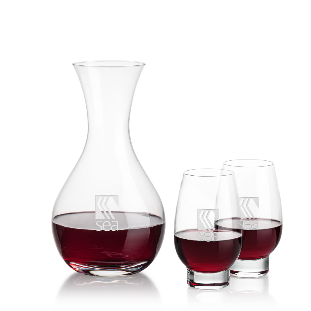Adelita Carafe & Glenarden Stemless Wine 3