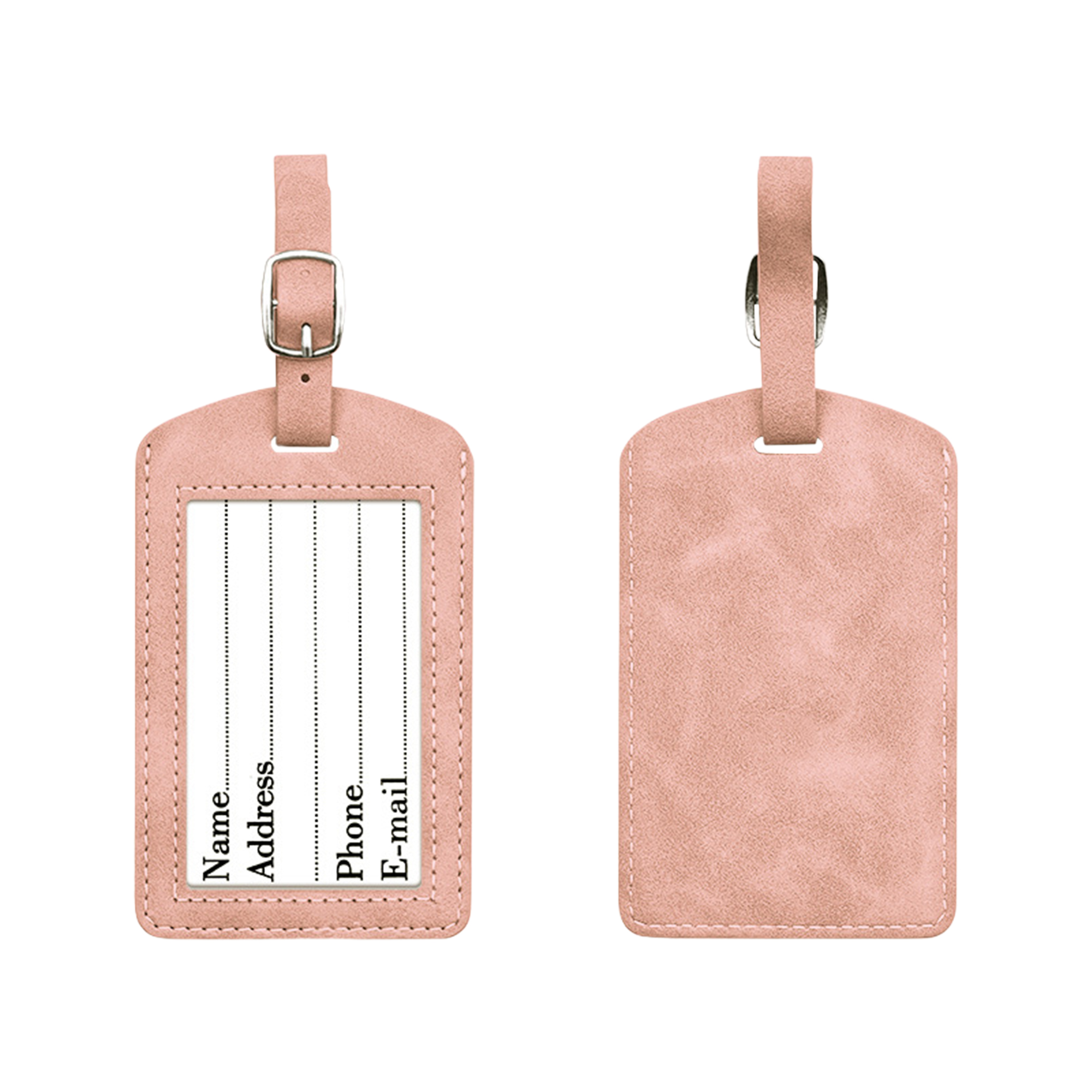 Premium Soft-Touch PU Luggage Tag 8