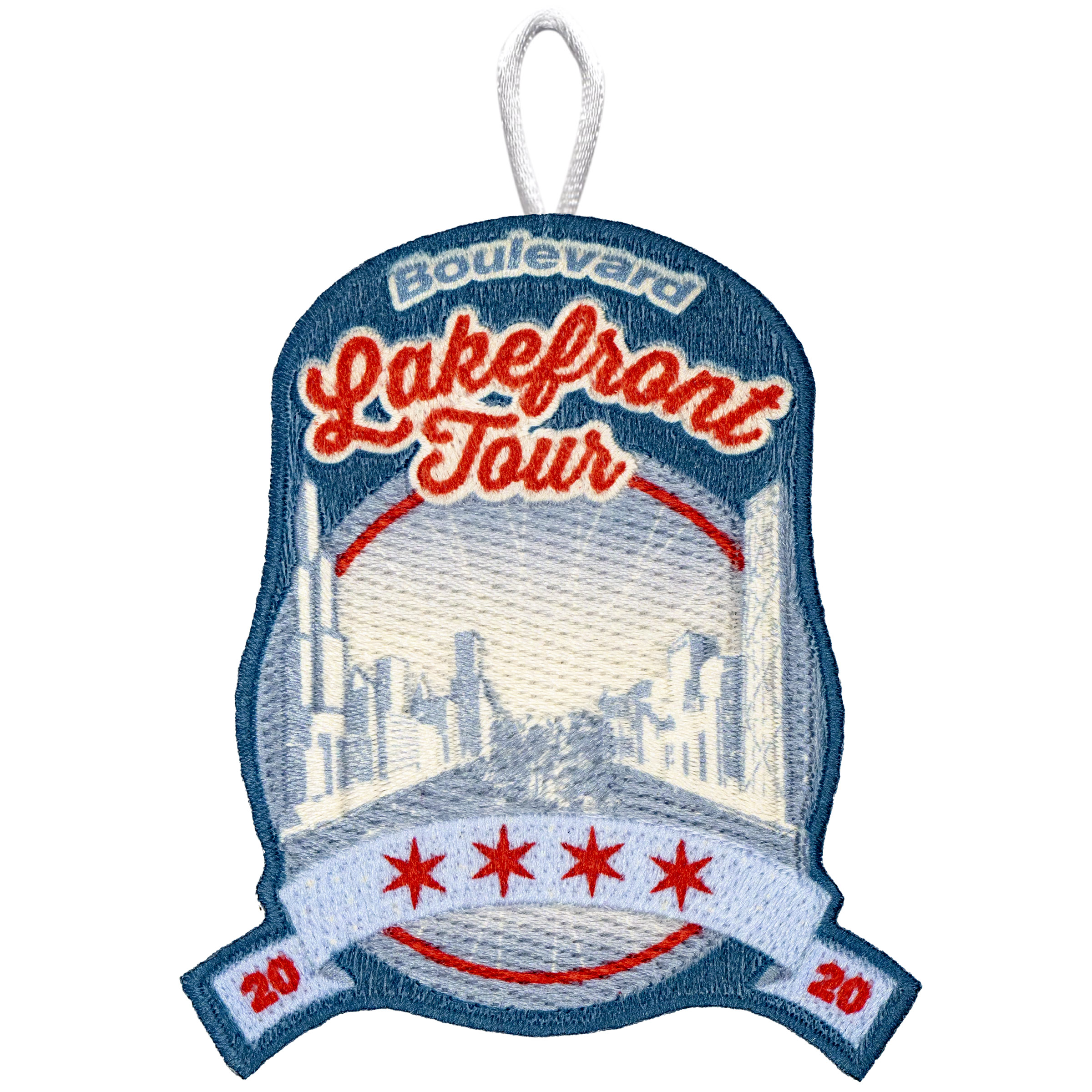 Custom Pin Pointe Embroidered Ornaments 2