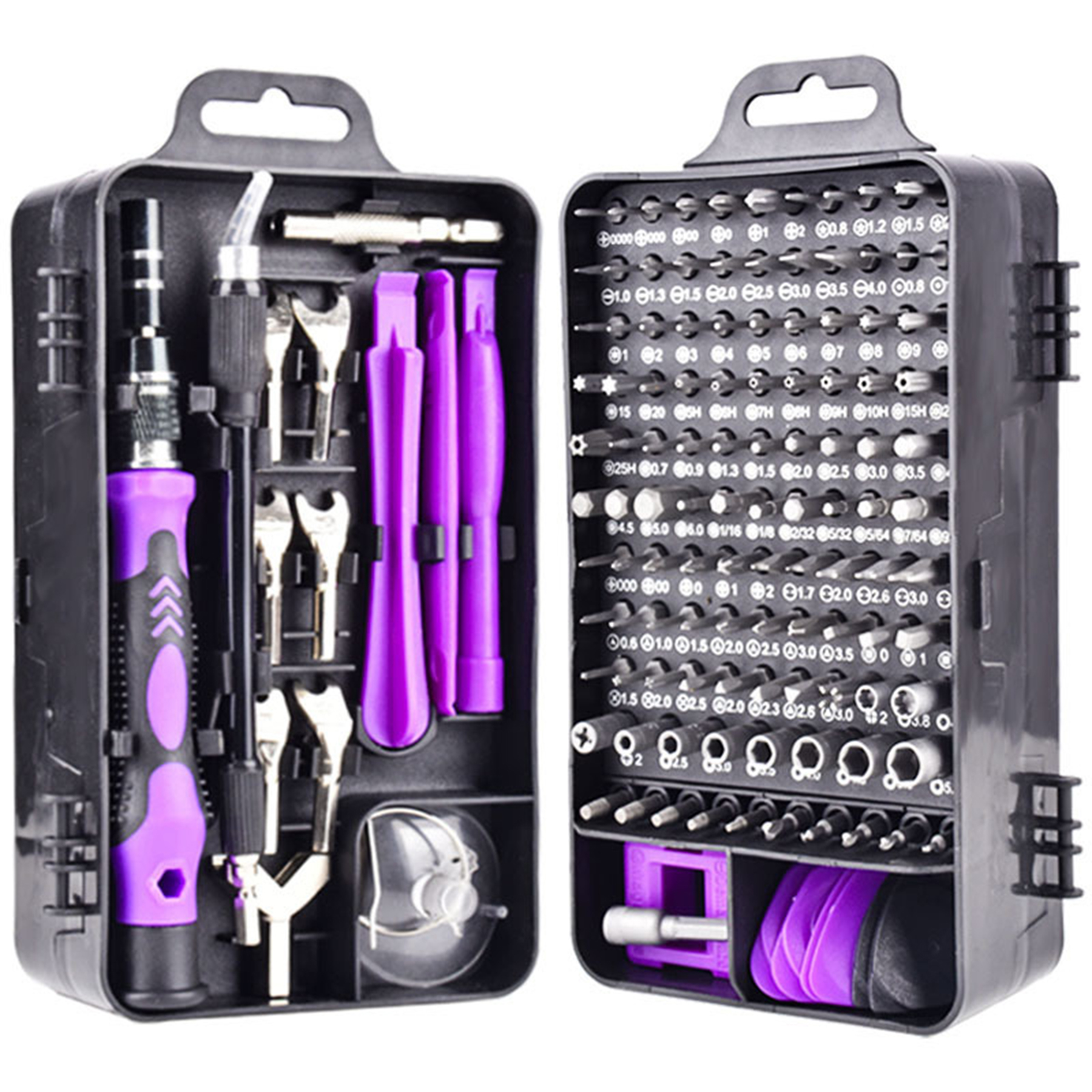 115 In 1 Precision Screwdriver Handy Diy Carry Case Tools 3