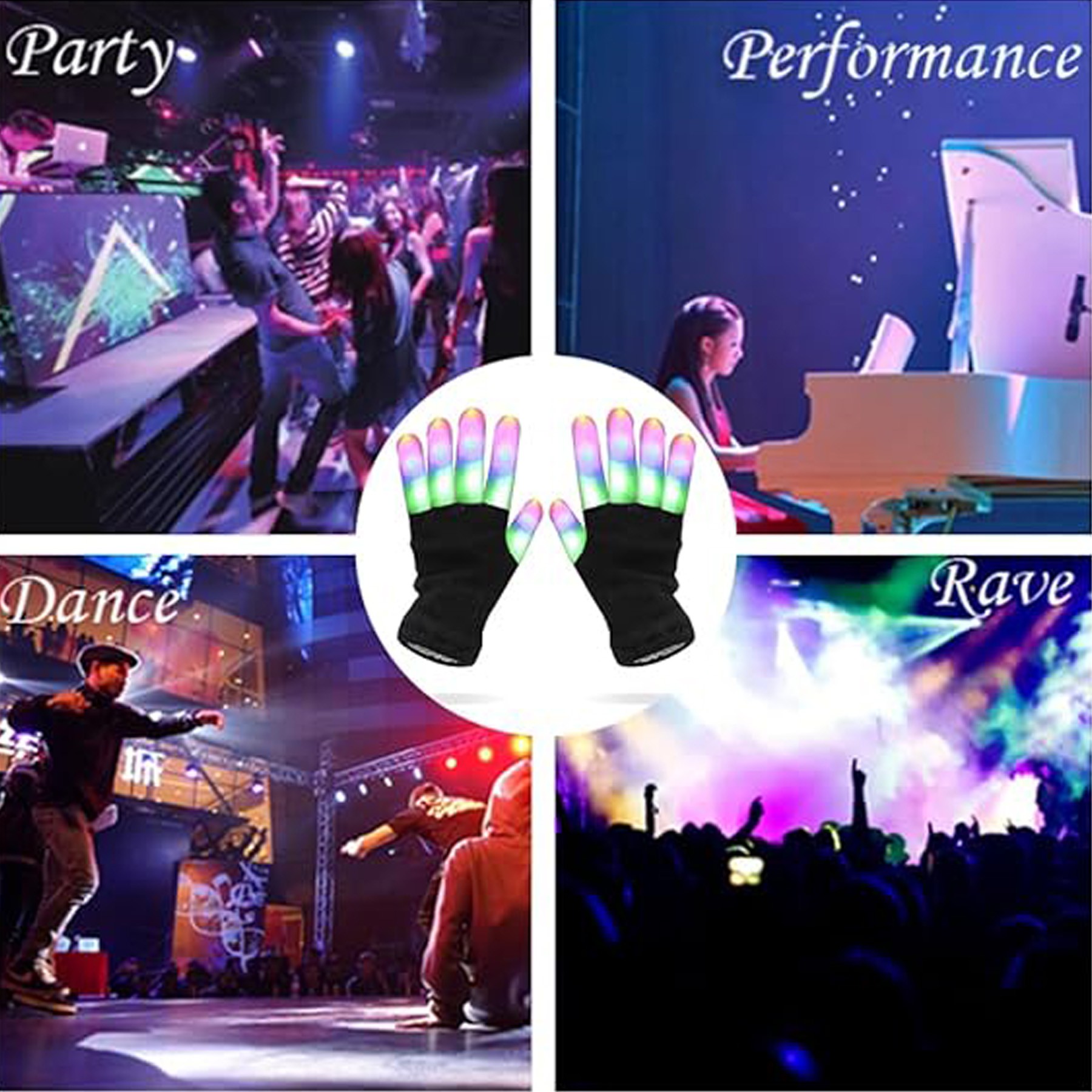 LED Light Up Gloves 3