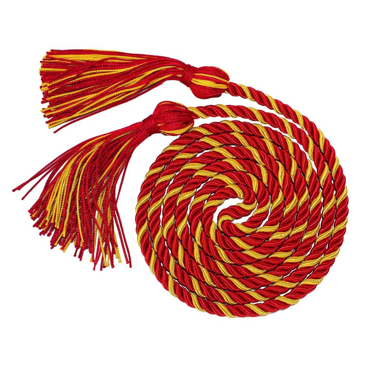 Dual Tone Handwoven Tassel Cord for Events 9