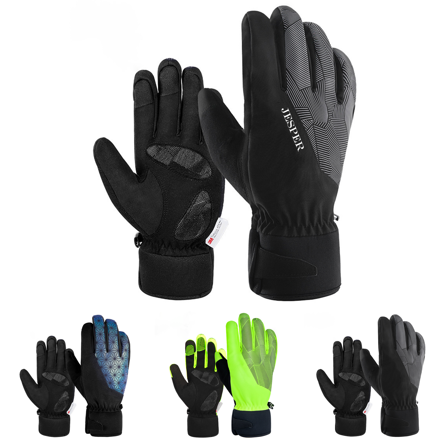 Winter Thermal Touchscreen Waterproof Cycling Gloves 6