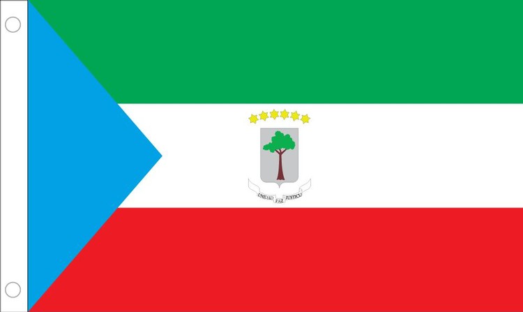 Equatorial Guinea Flag - 2' x 3' - Nylon 2