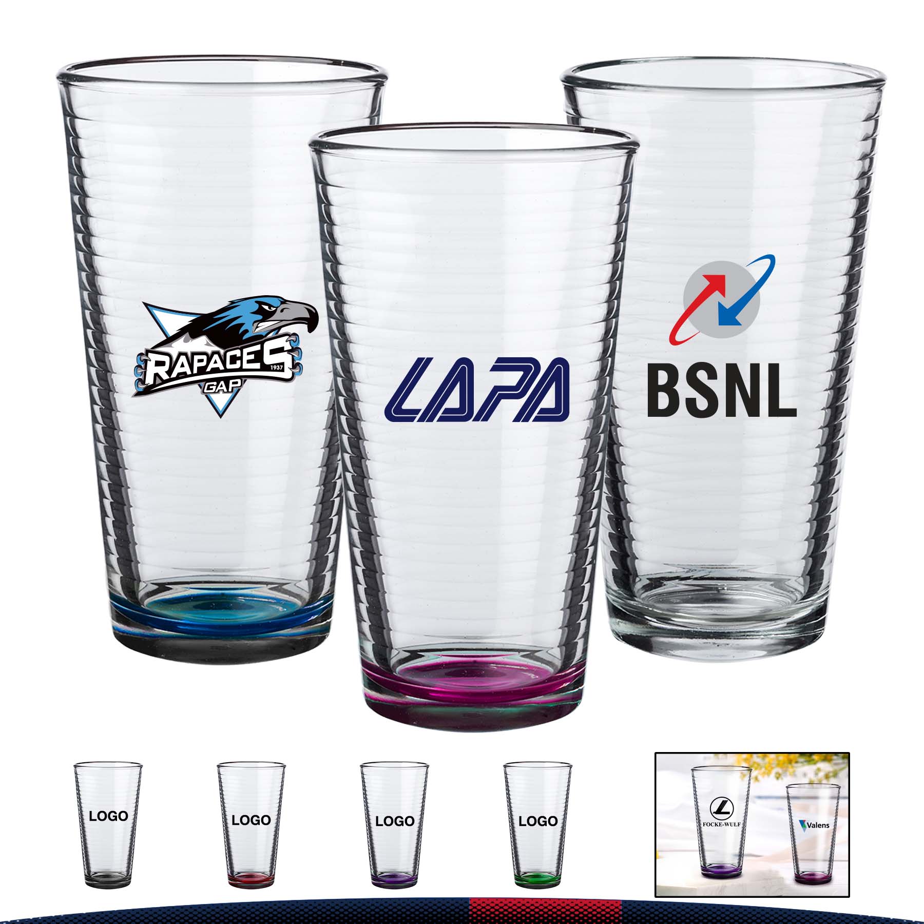 16 oz. Grono Pint Glasses 9