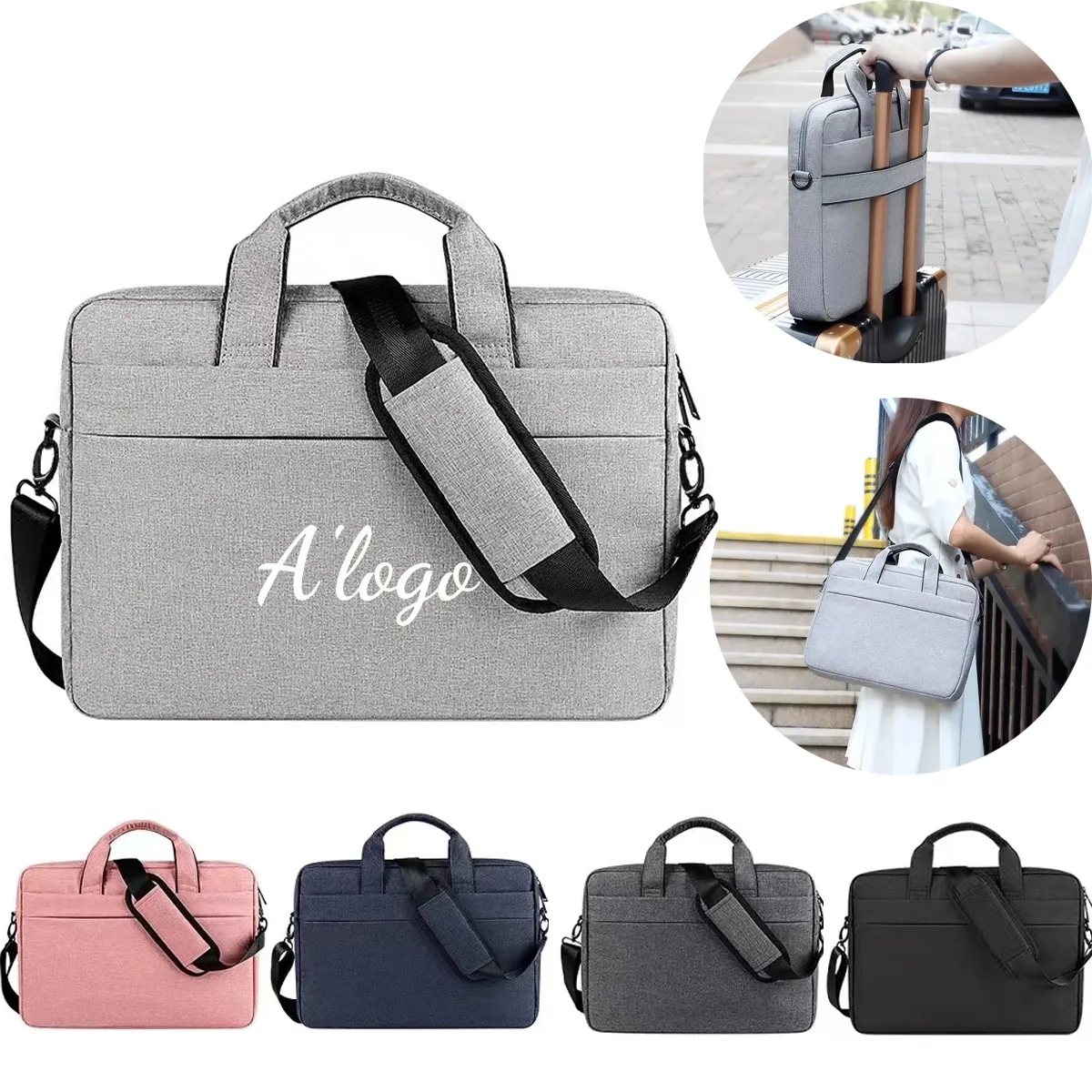 15.6'' Briefcase Laptop Handbag 1