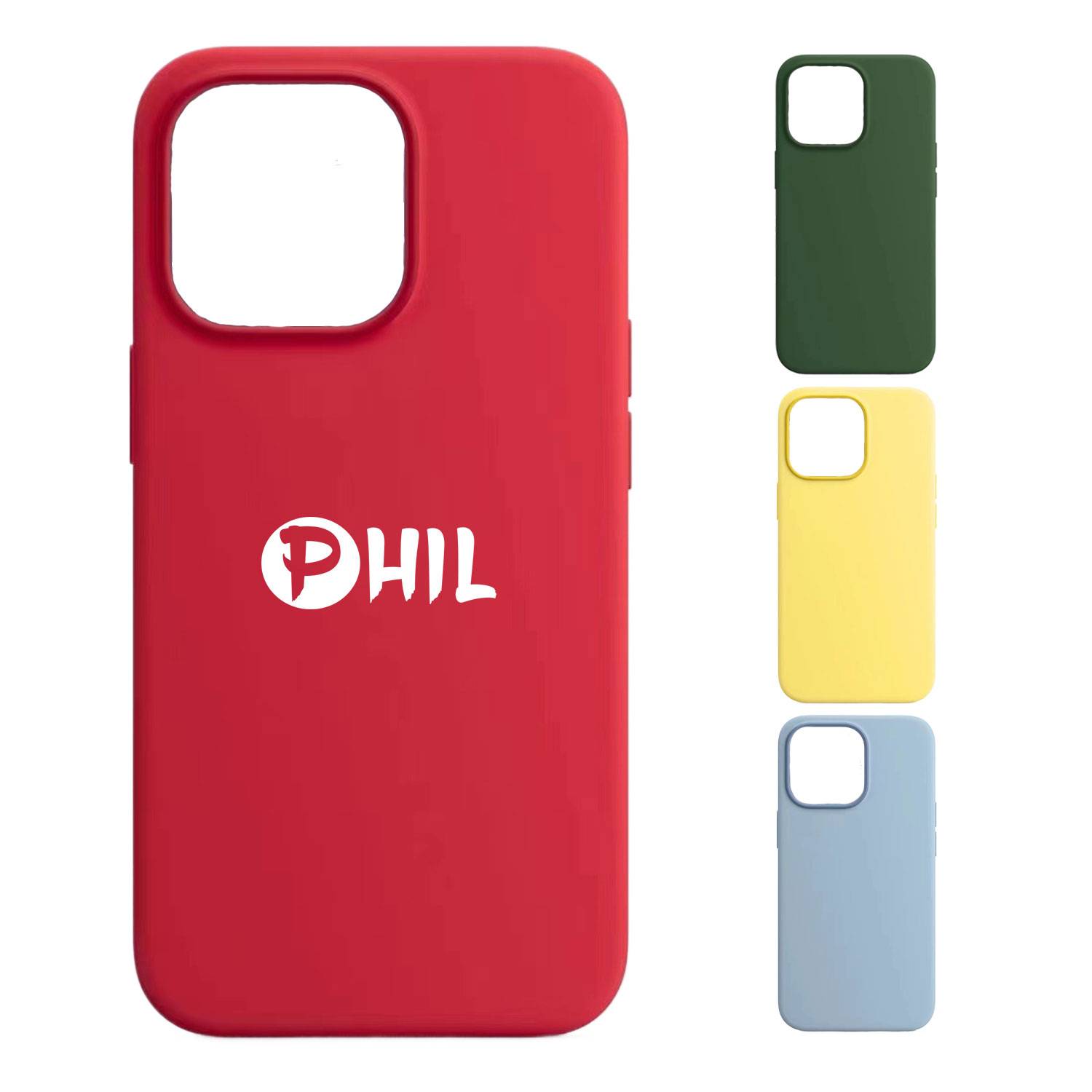 Silicone iphone case 7