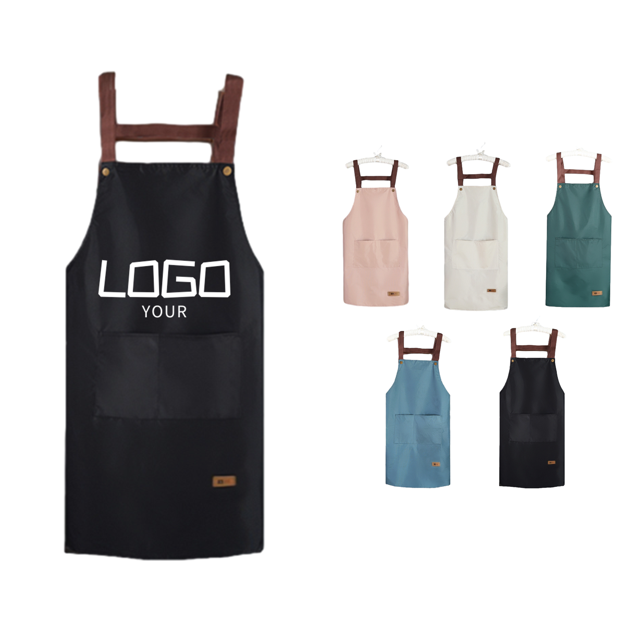 Double Shoulder Strap Apron 2