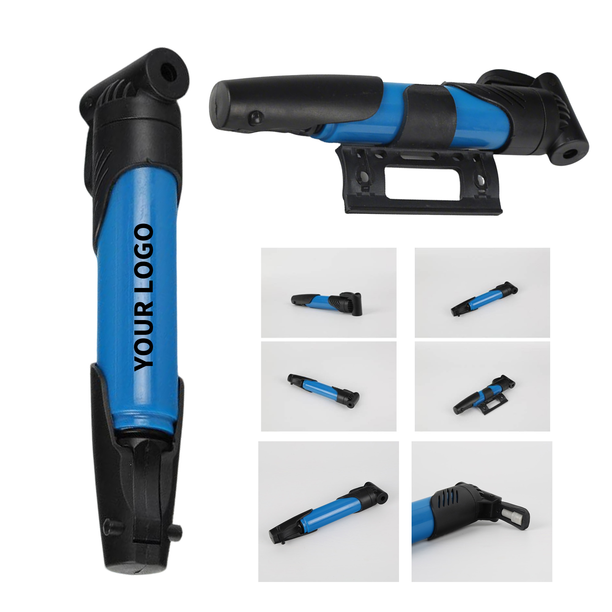 Mini Bicycle Frame Pump 60 PSI 2