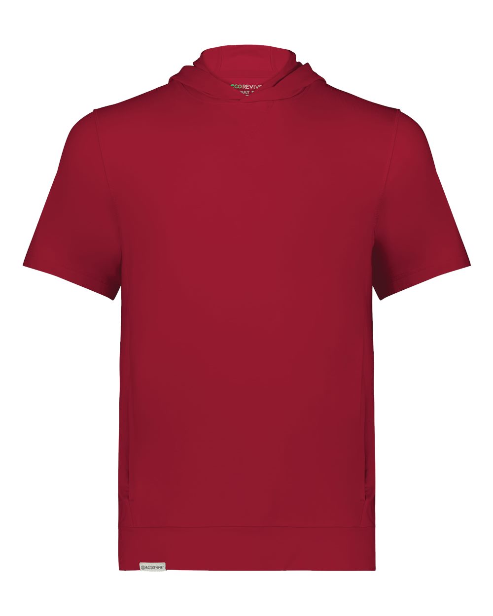 Youth Eco Revive™ Ventura Soft Knit Short Sleeve Hooded Sweatshirt - 222605 23
