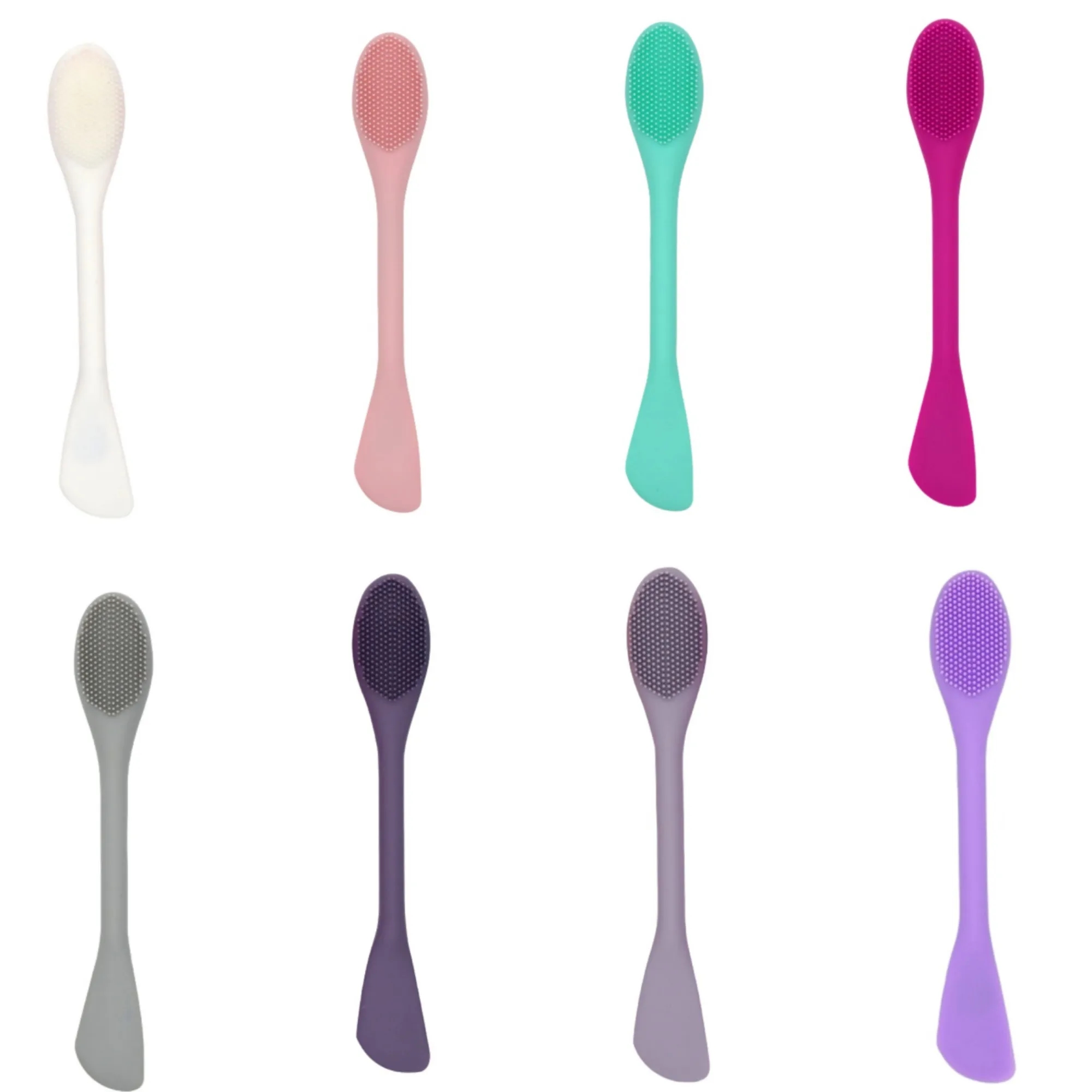 Soft Bristle Silicone Face Mask Brush Dual Headed 5