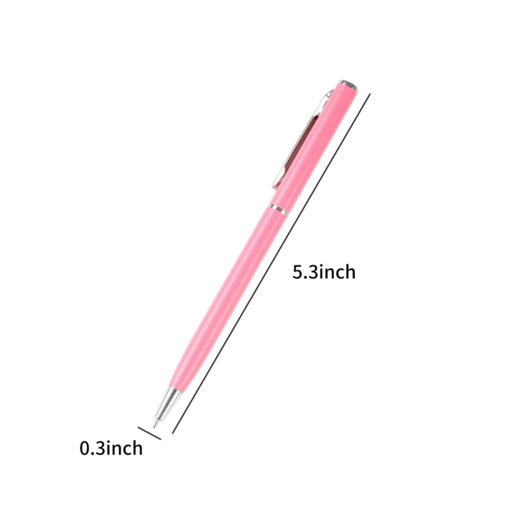 Durable Slim Metal Pen Twist Mechanism Compact and Lightweight 3