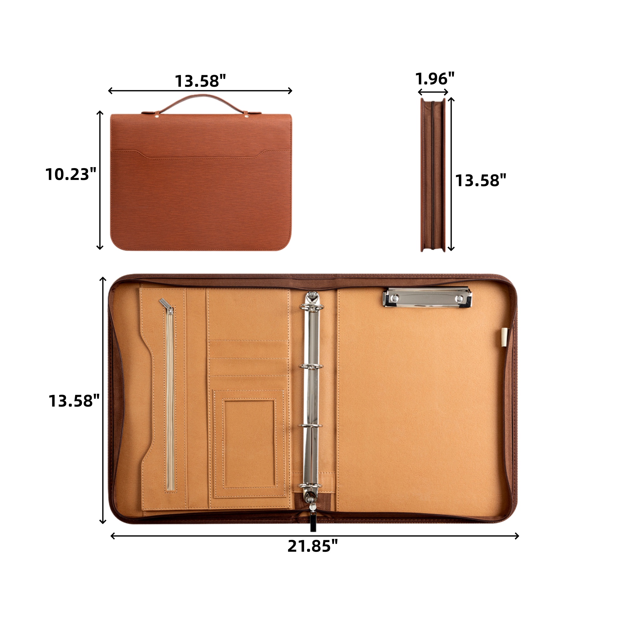 Stylish Functional Leather Office Companion 3