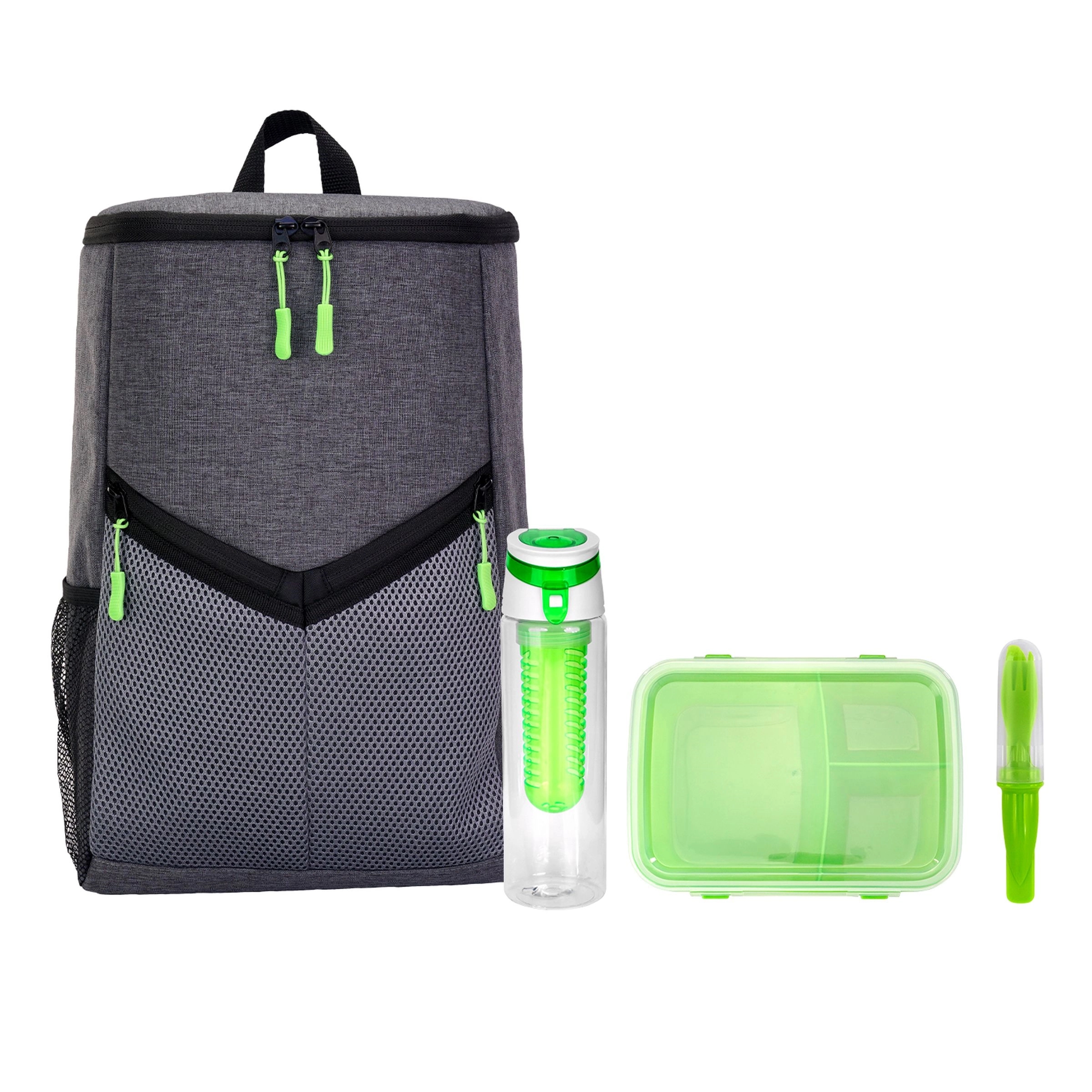 Victory Lunch & Drink To Go Backpack Set 13