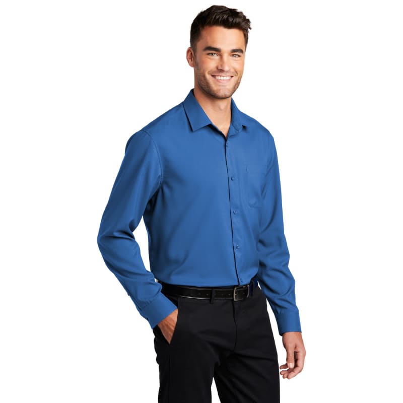 Port Authority Long Sleeve Performance Staff Shirt 22