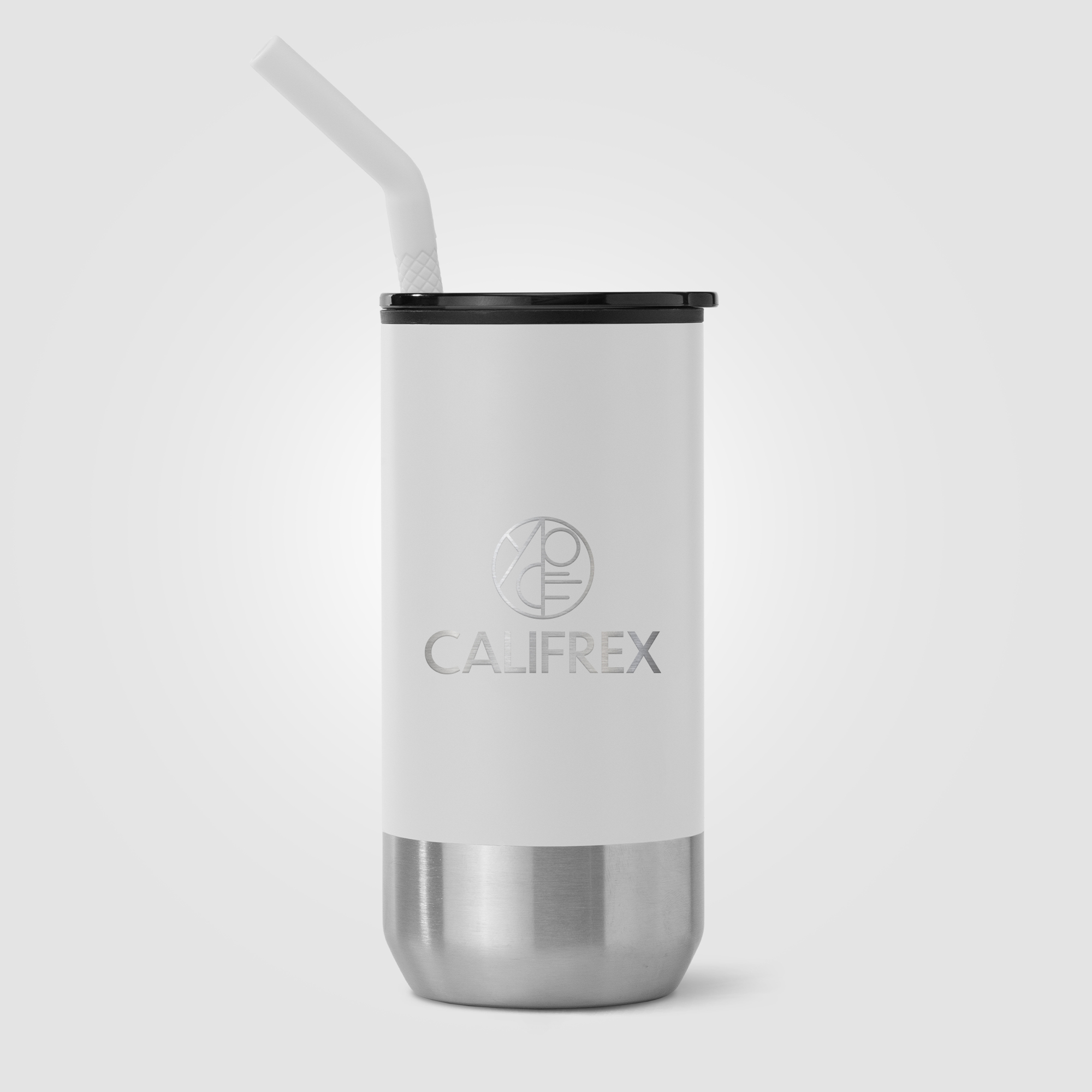Atlantis - 16 oz. Double Wall Tumbler - Stainless with Recycled RPP Inner 12