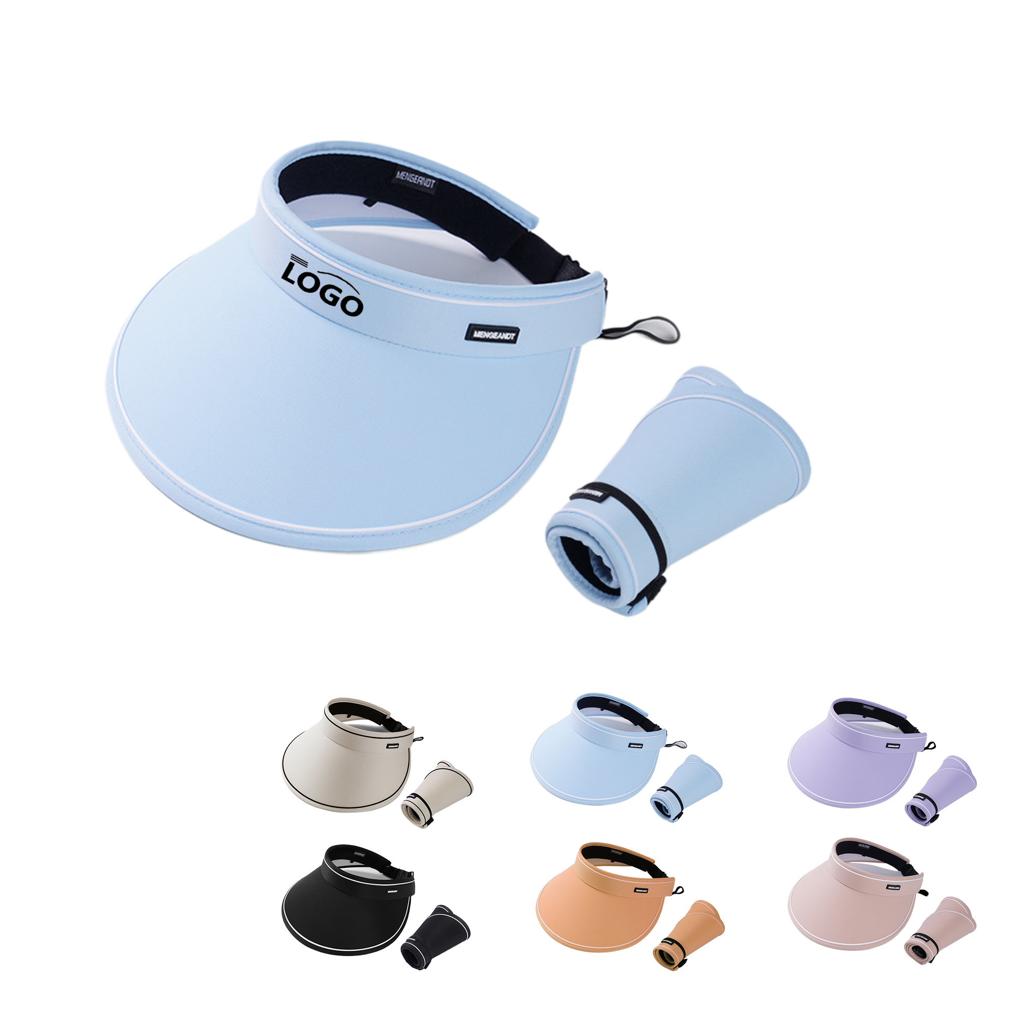 UV Protective Wide Brim Visor Cap 2