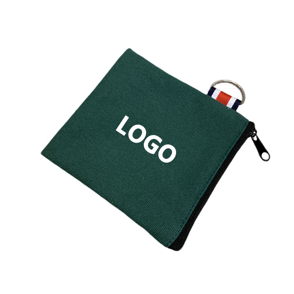 Canvas Zipper Coin Purse 3