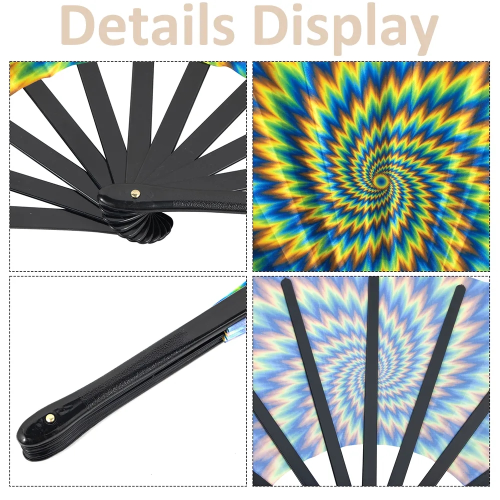 Bulk Custom Photo Text Dance Fans Wholesale Promotional 1