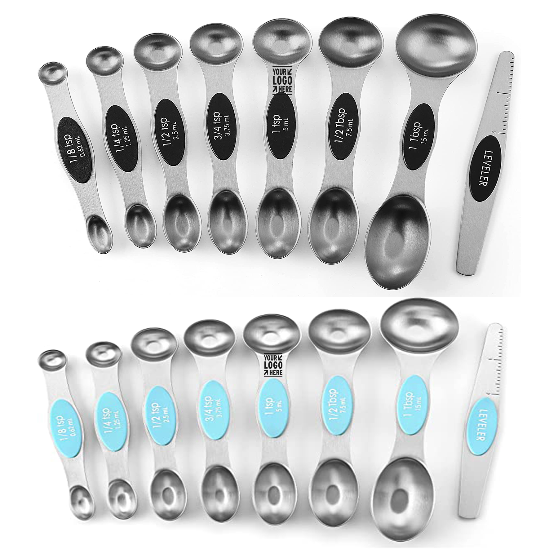 Magnetic Measuring Spoons Set 2