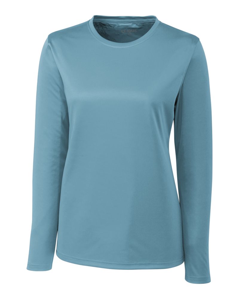 Clique Spin Solution-dyed Performance Jersey Womens Long Sleeve Tee 32