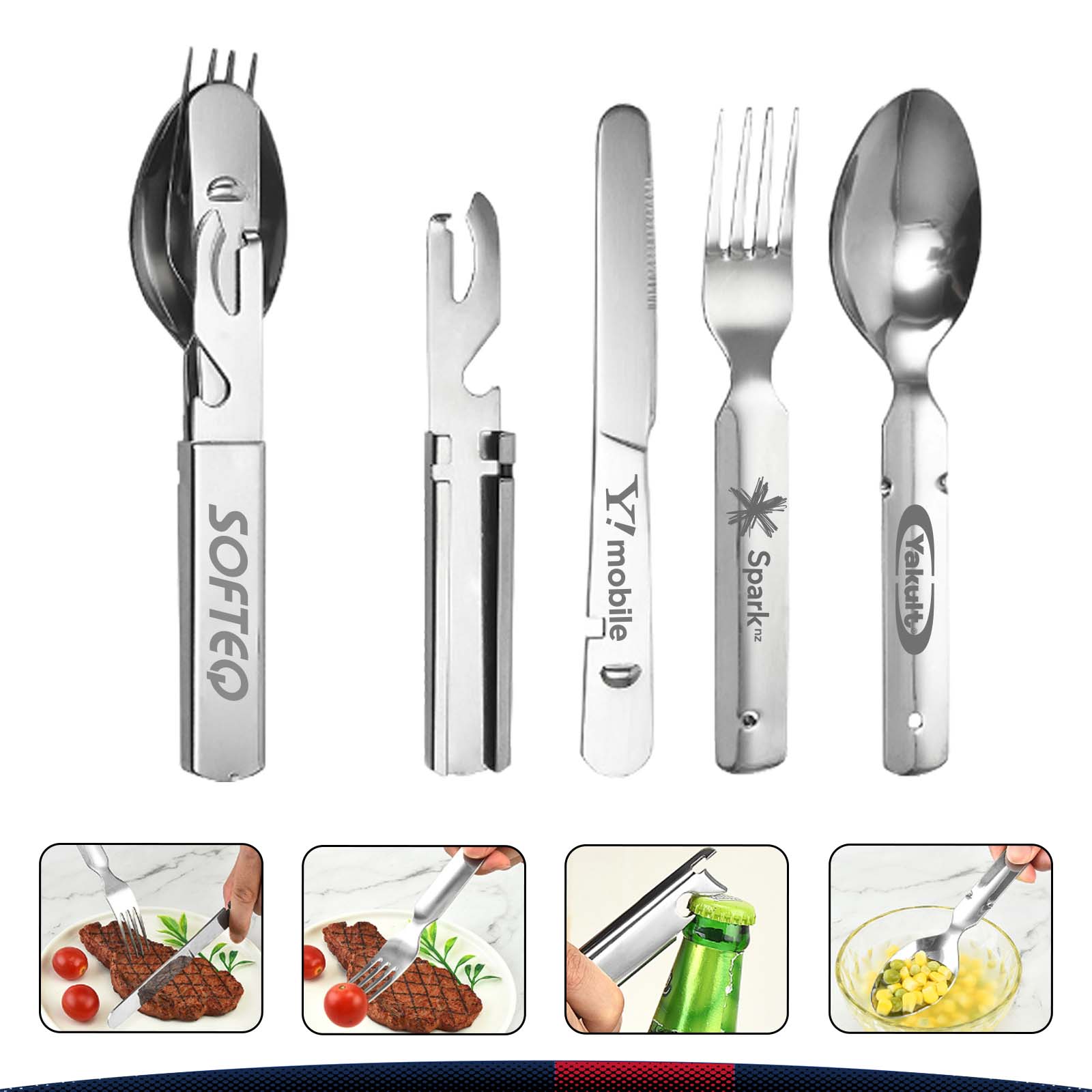 Skull Portable Cutlery Set 2