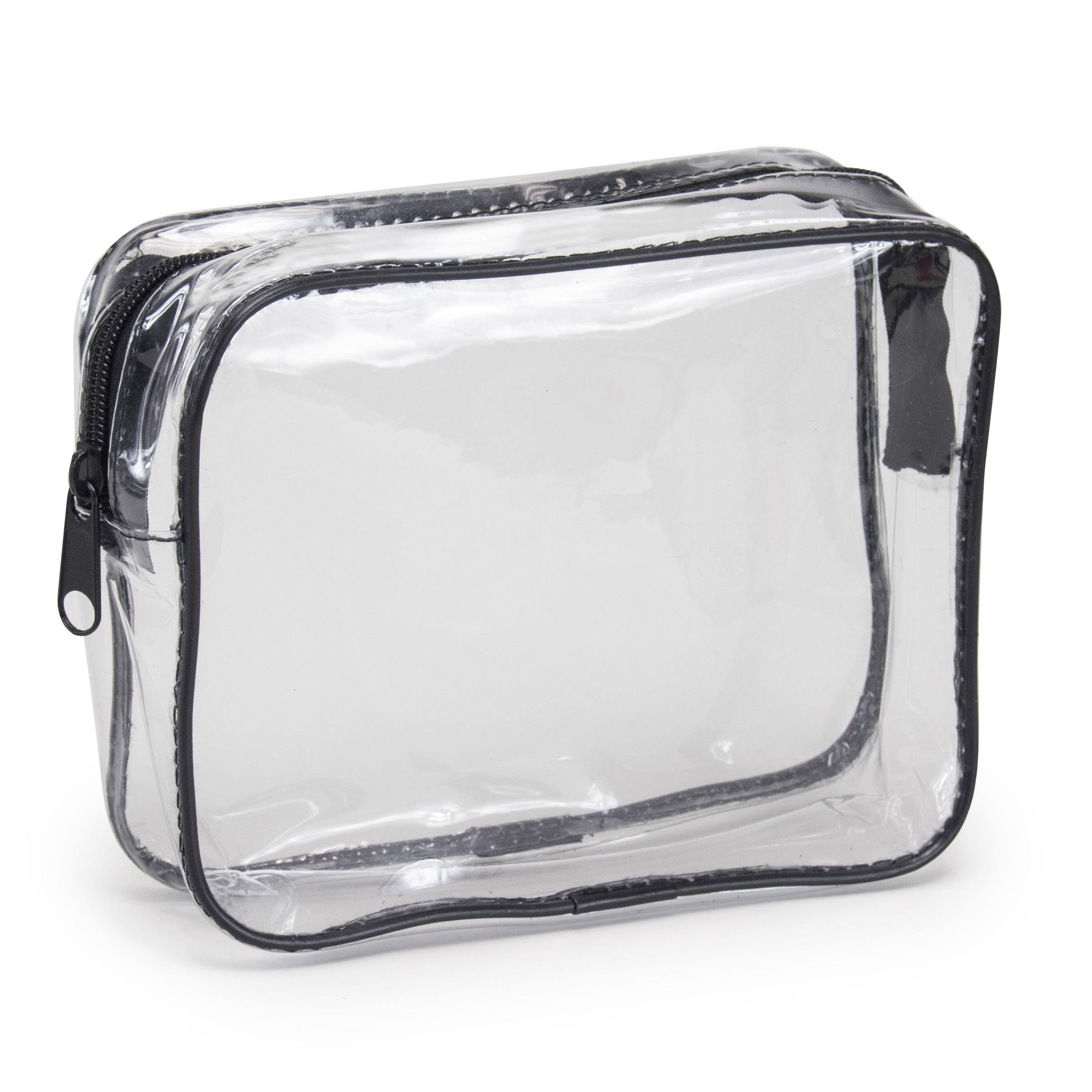 Clear Vinyl Travel Size Cosmetic Bag 2