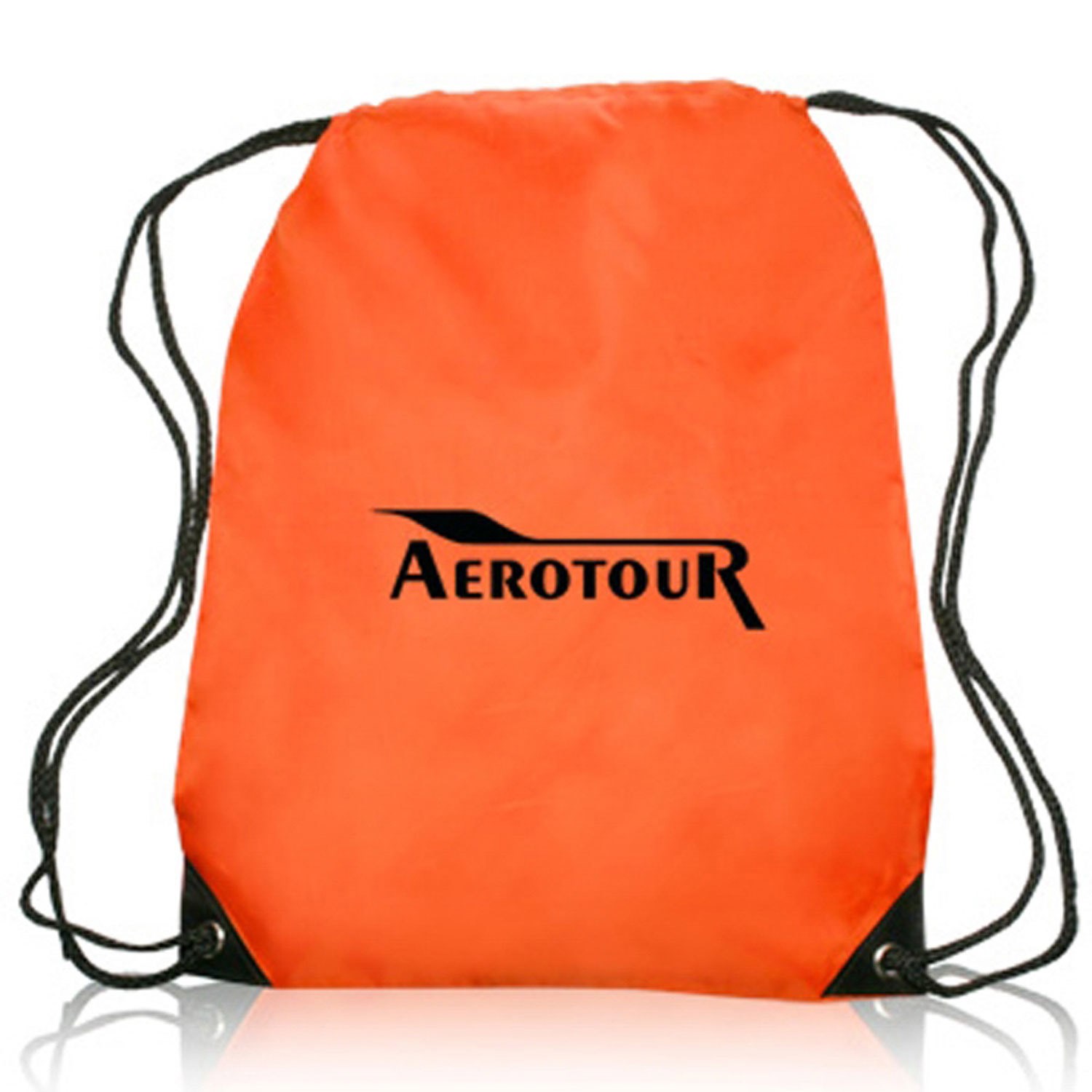 Quick Ship Drawstring Backpack w/ Reinforced Corners 1