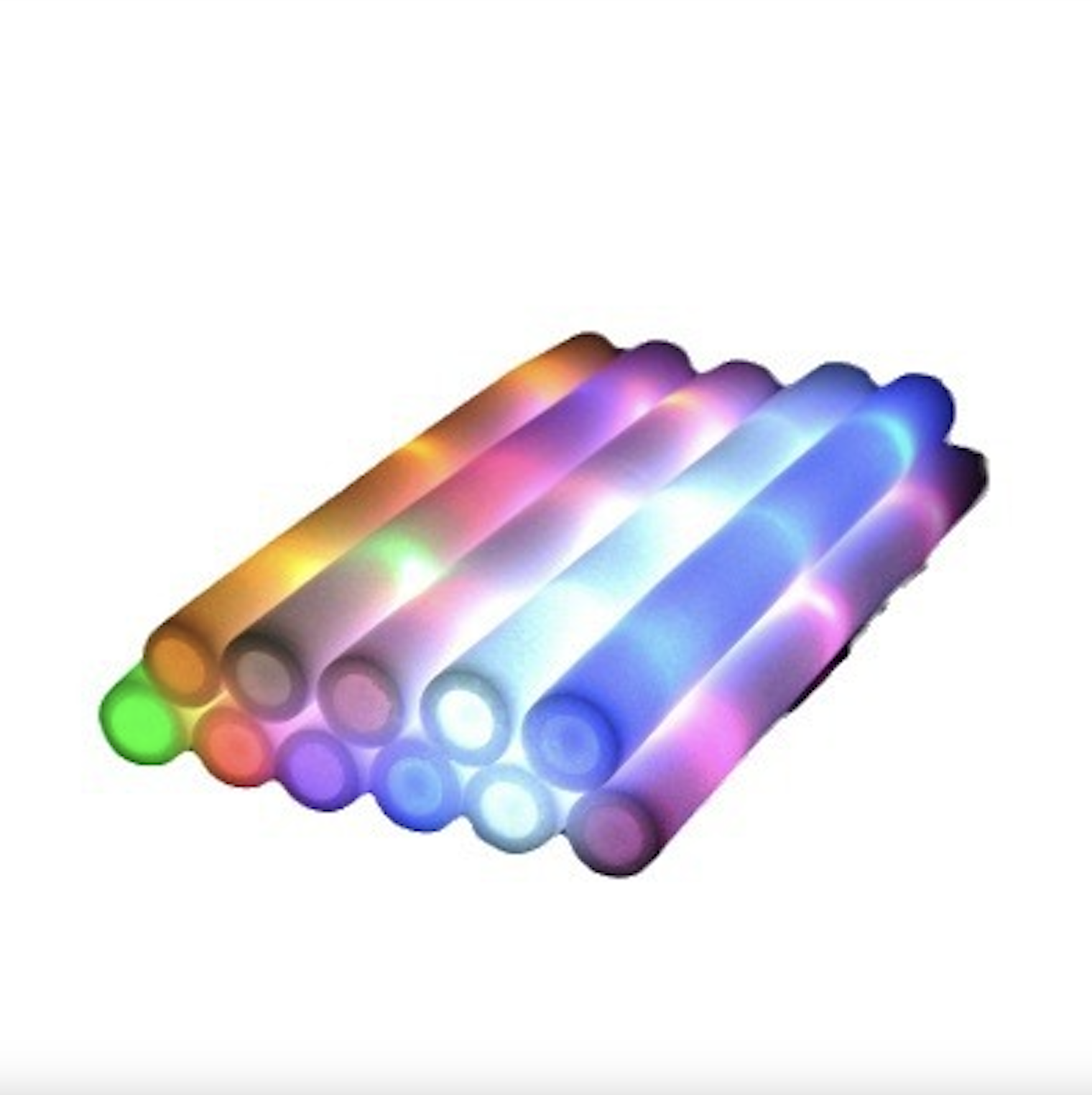 Glow LED Foam Sticks 3