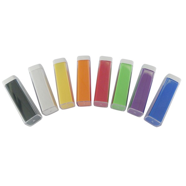 Nat 2200 mAh Plastic Crystal Shell Power Bank 4