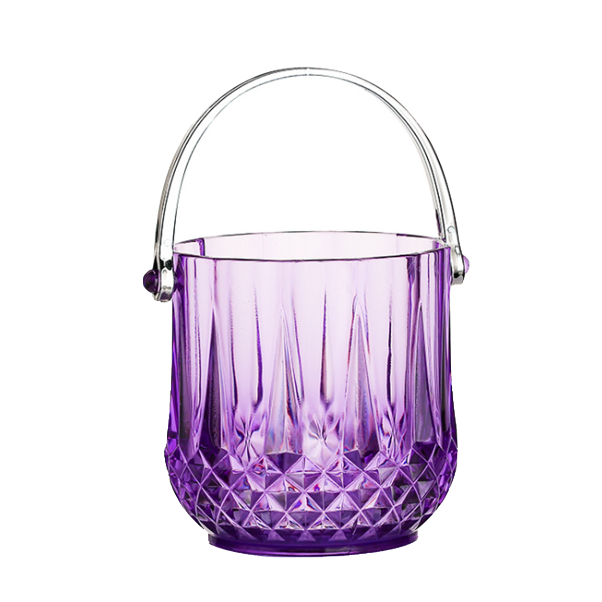 Acrylic-Handled Plastic Ice Bucket 5