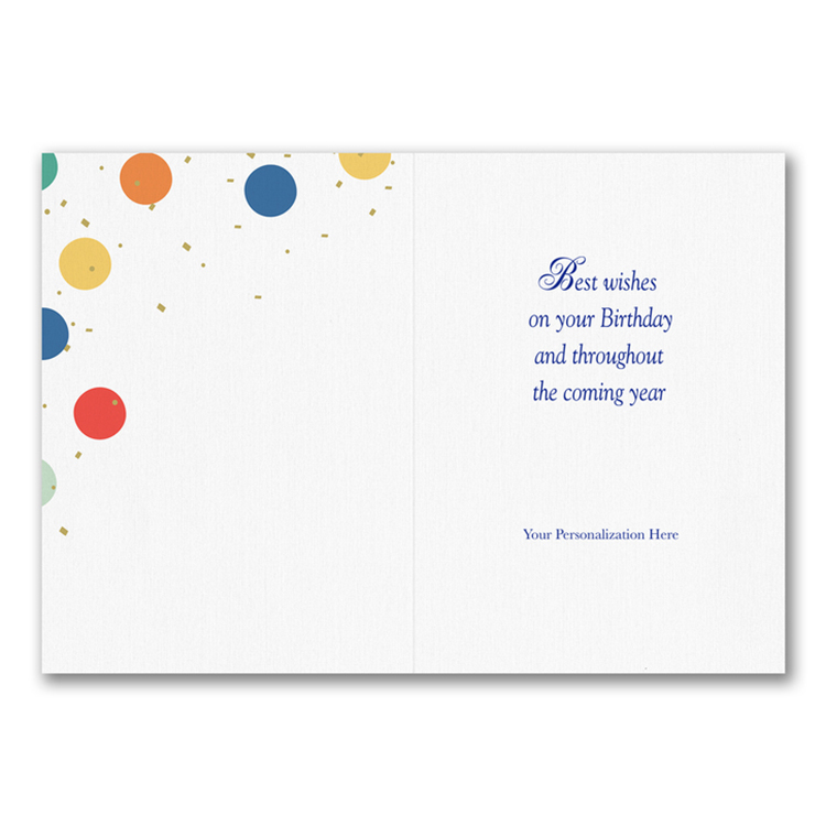 Colorful Festivities Birthday Card 2