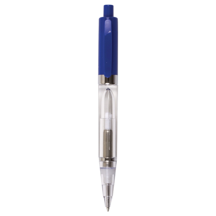 "Vicente" Light Up Pen with BLUE Color LED Light 6
