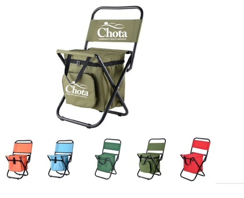 Camping Chair with Cooler Insulated Bag 3