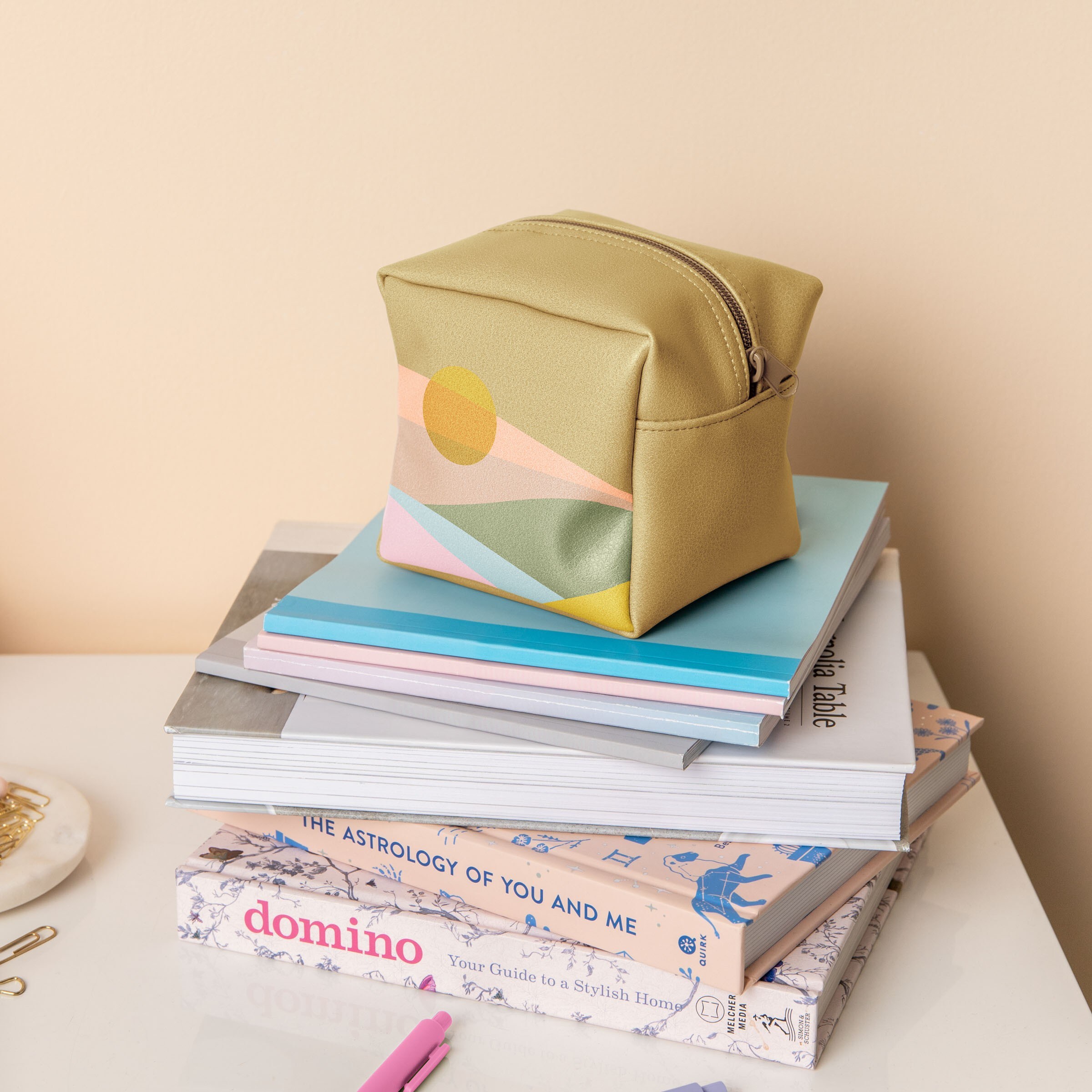 MOD POUCH - LARGE - VEGAN LEATHER