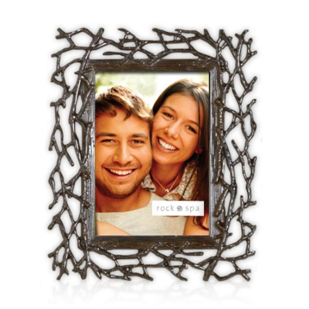 Twig Picture Frame - Gun Metal 3