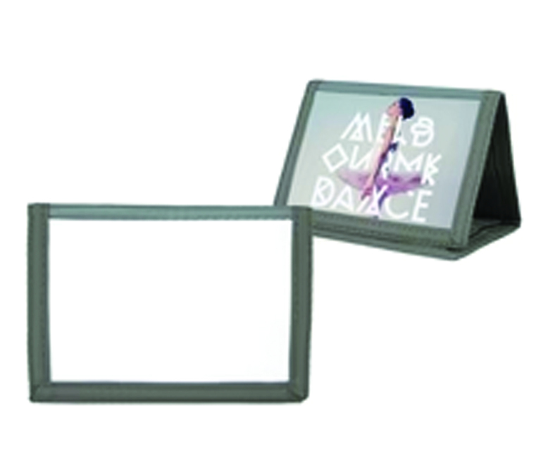Grey Nylon Sublimation Wallet 1
