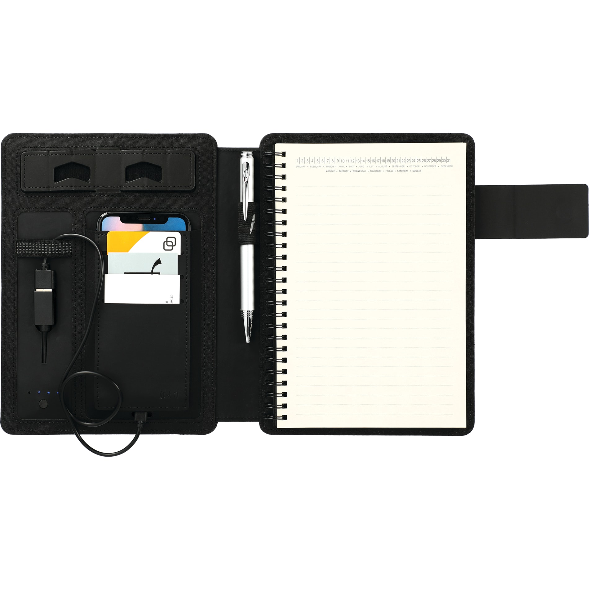 FSC® Mix Titus 5000 mAh Wireless Charging Journal 10