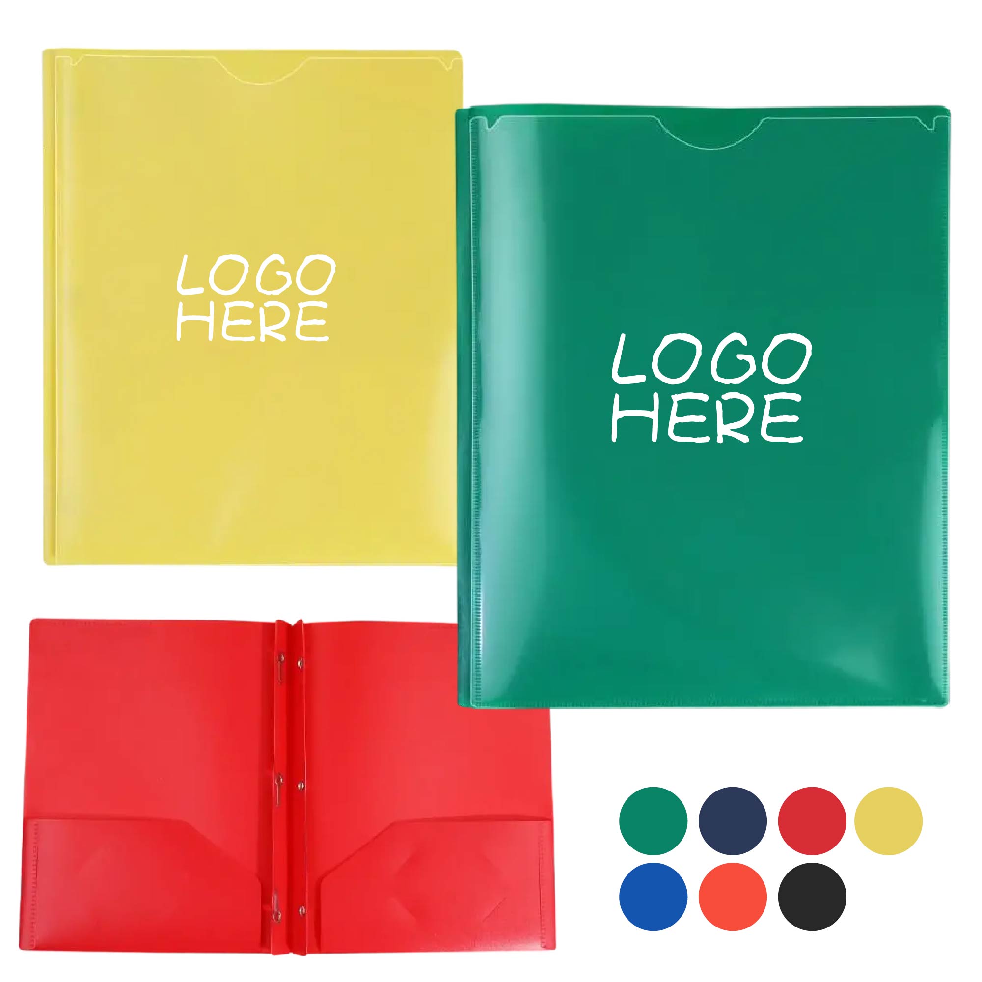 Plastic Folders with Pockets 1