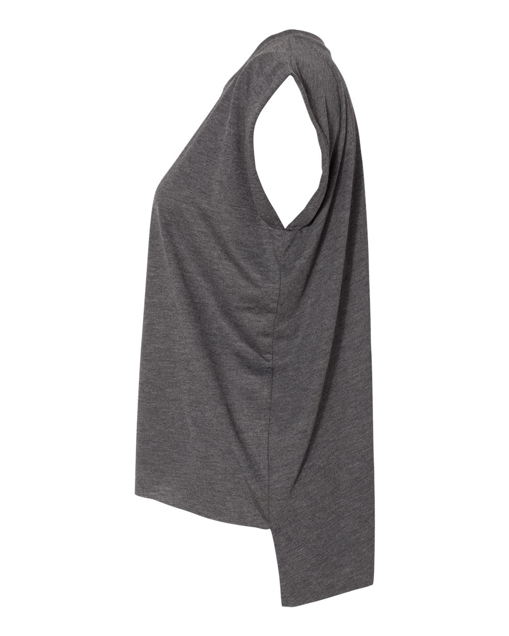 Women's Flowy Rolled Cuffs Muscle Tee - 8804 23