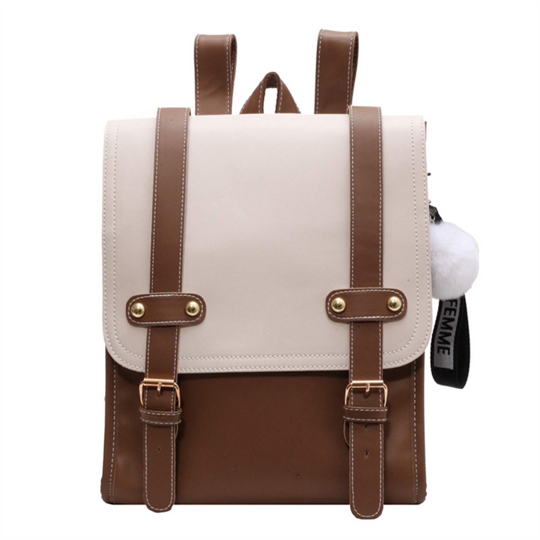 Two-tone backpack 4