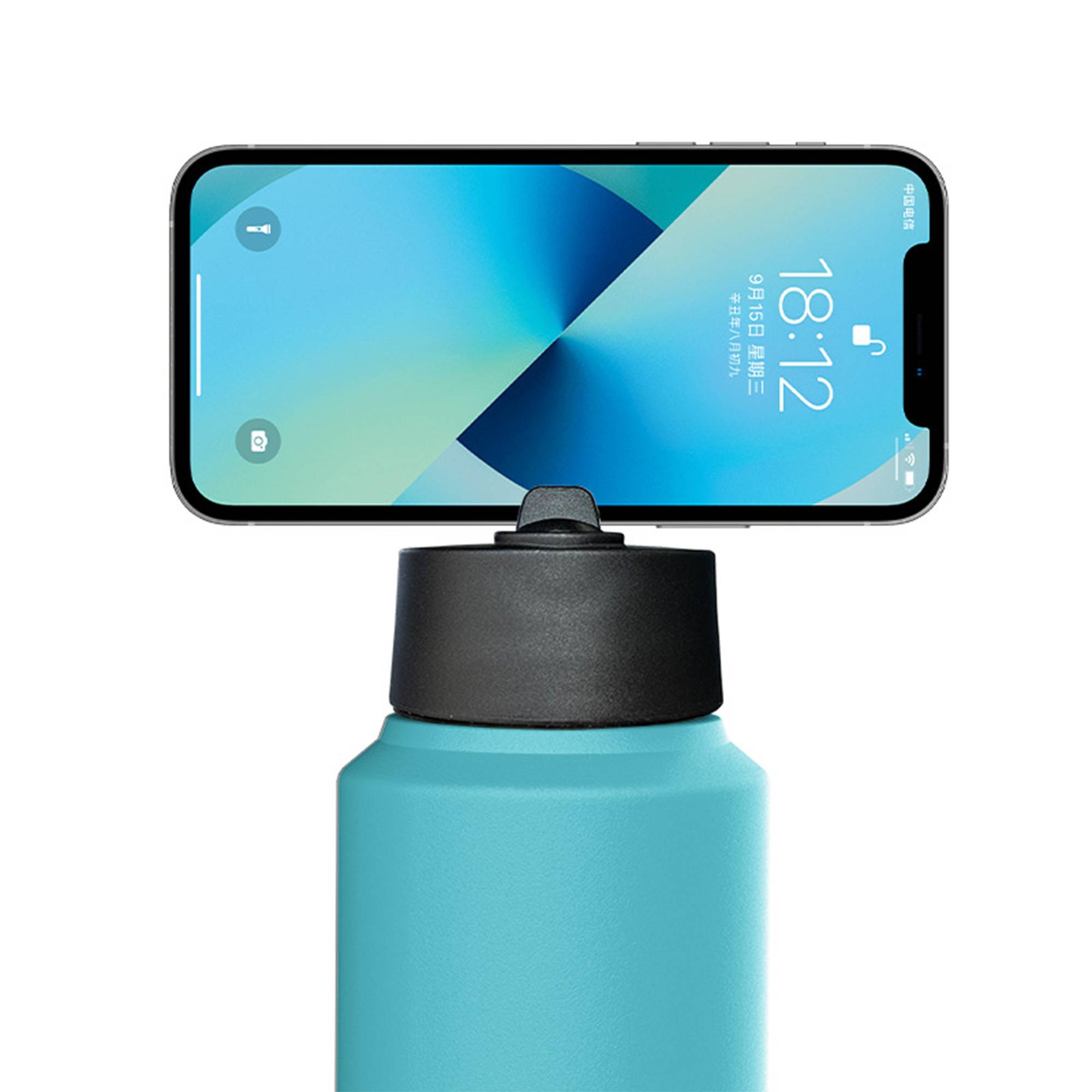 stainless steel thermos cup magnetic phone holder cover 3