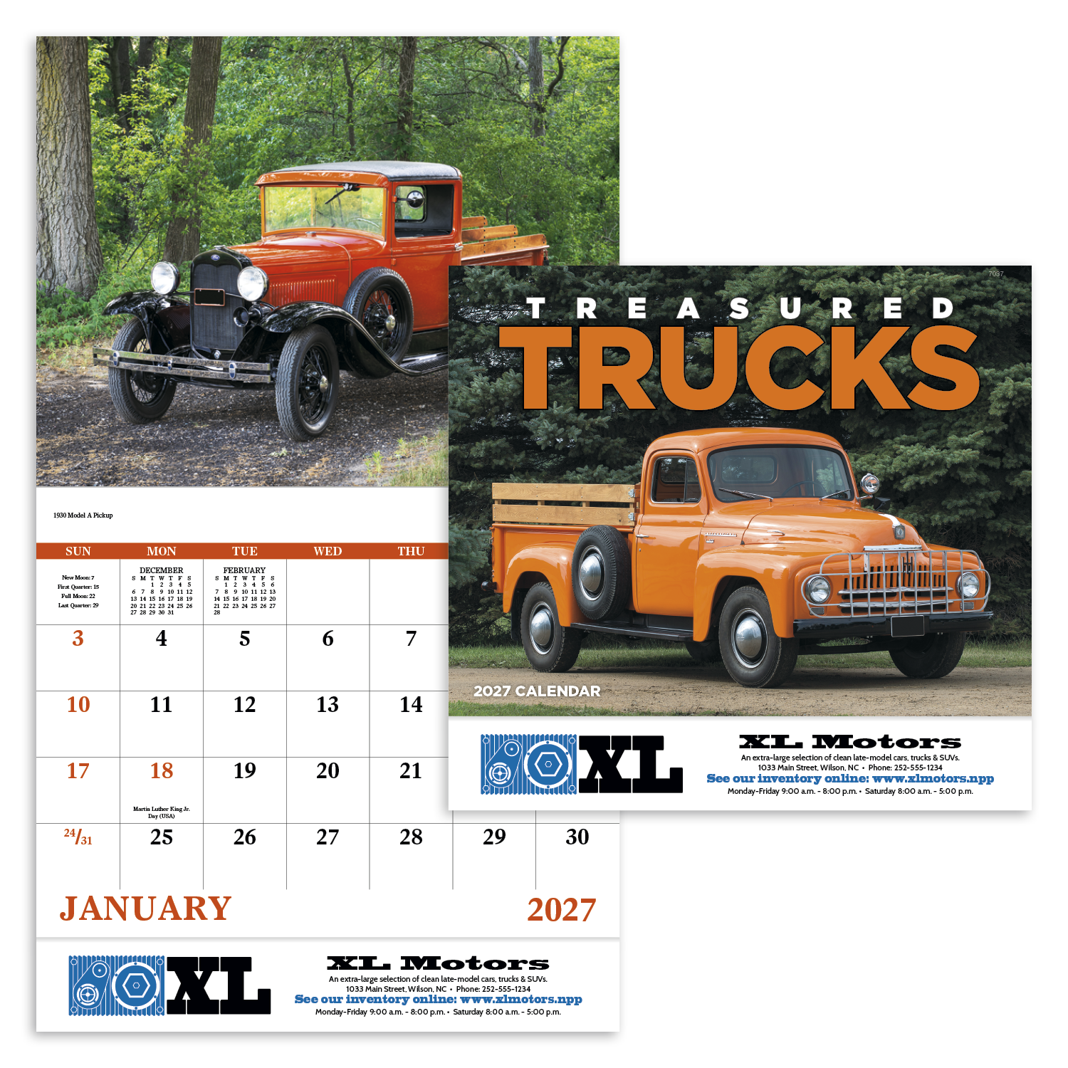 Good Value™ Treasured Trucks - Stapled Calendar 74