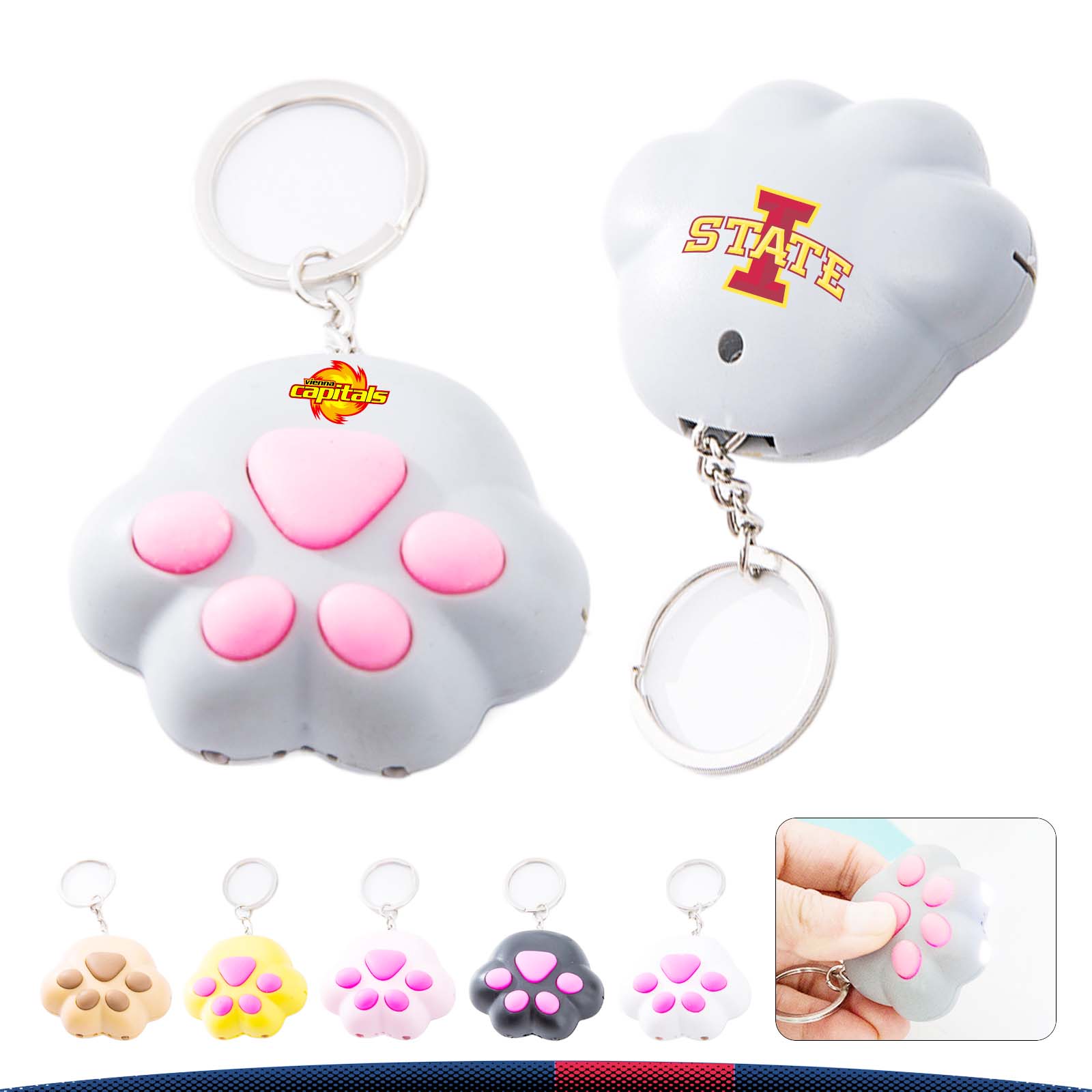 Kitty Keychain Flashlight 8