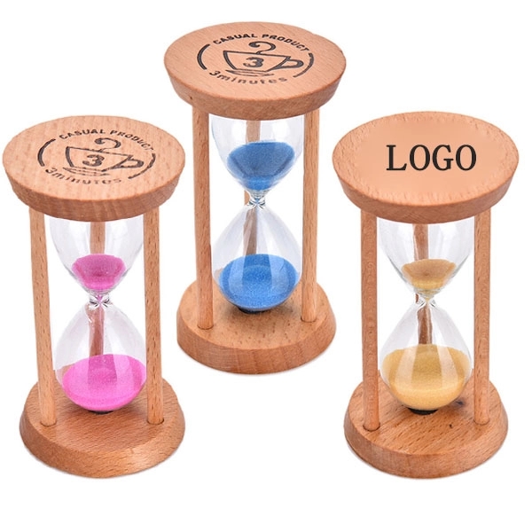 3 Mins Wooden Frame Sandglass 7