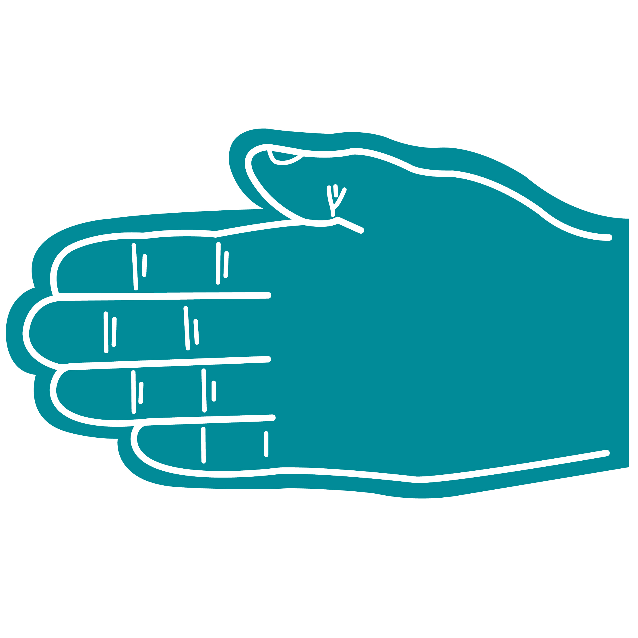 Karate Chop Foam Hand 10