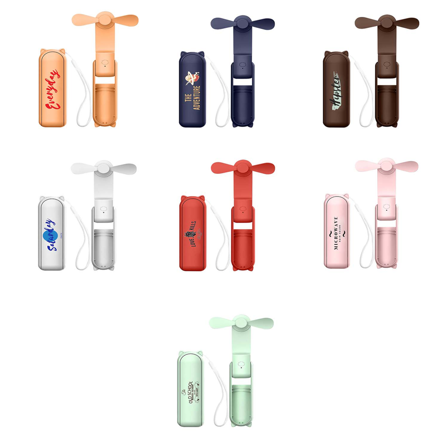 Handheld Fan Power Bank 1500mAh 1