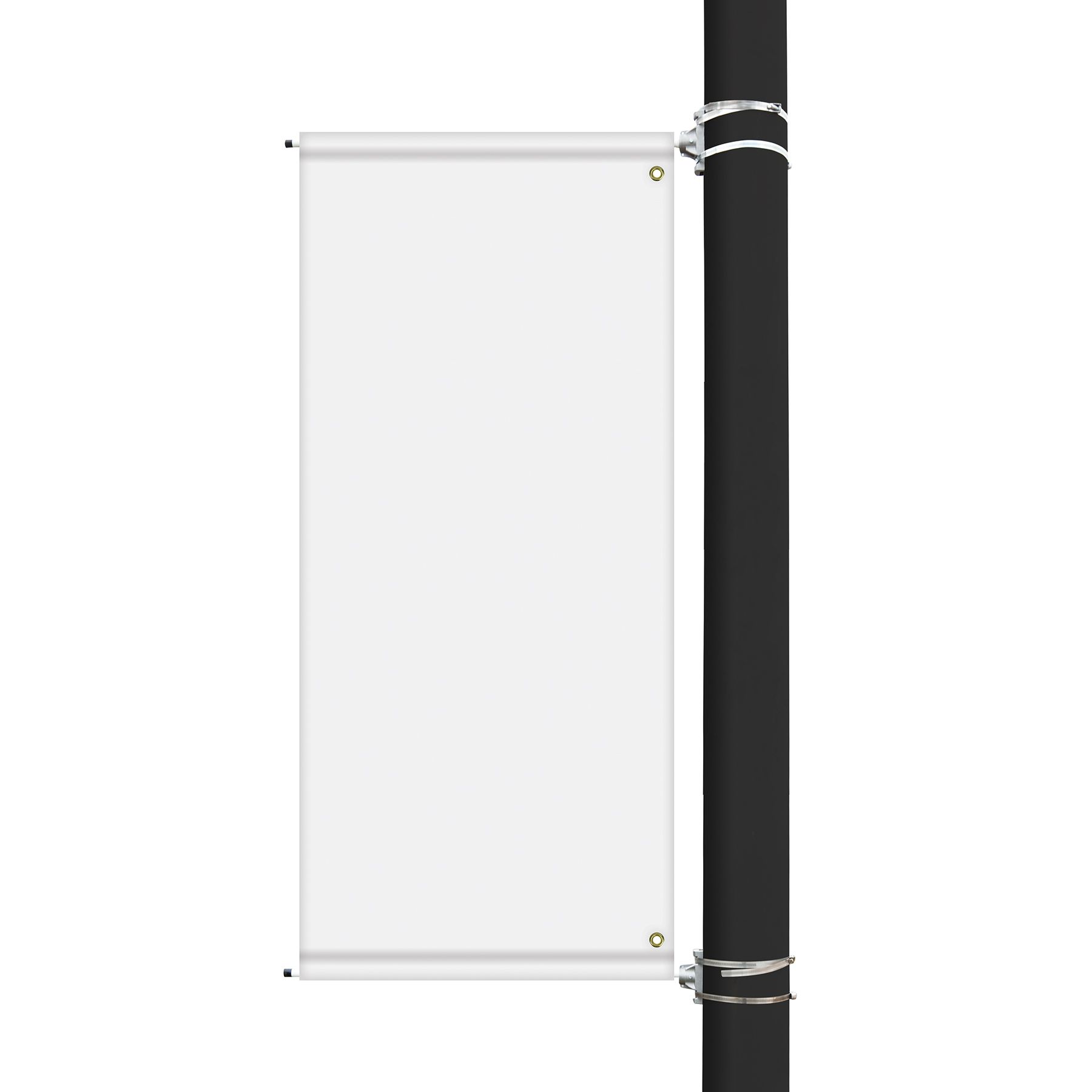 60" x 30" Custom Sunbrella™ Avenue Banner-1 Color Imprint 3
