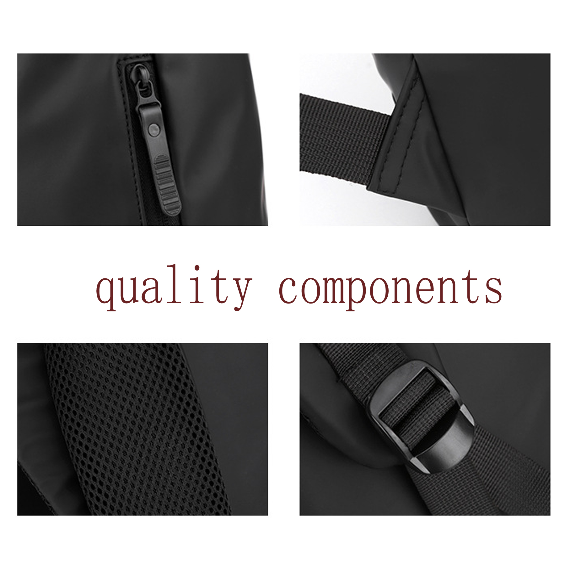 15.6" Roll Top Laptop Backpack 2